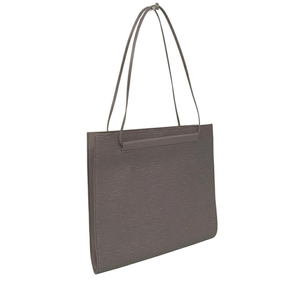 Louis Vuitton Saint Tropez Shoulder Bag Tote Lilac Epi Leather Purple